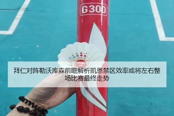 拜仁对阵勒沃库森前瞻解析凯恩禁区效率或将左右整场比赛最终走势